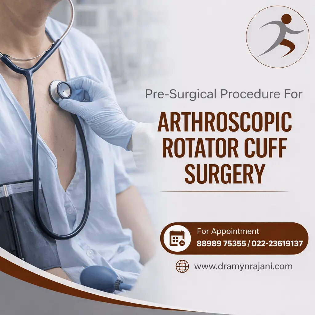 Pre-Surgical Procedure For Arthroscopic Rotator Cuff Surgery