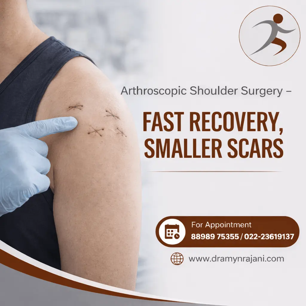 Arthroscopic Shoulder Surgery – Fast Recovery, Smaller Scars