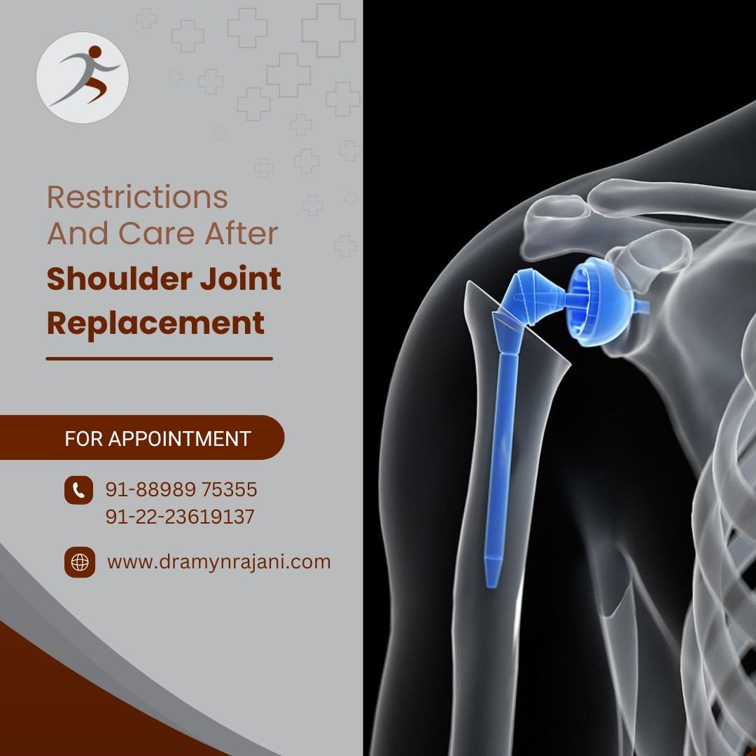 Restrictions And Care After Shoulder Joint Replacement 1 Restrictions And Care After Shoulder Joint Replacement
