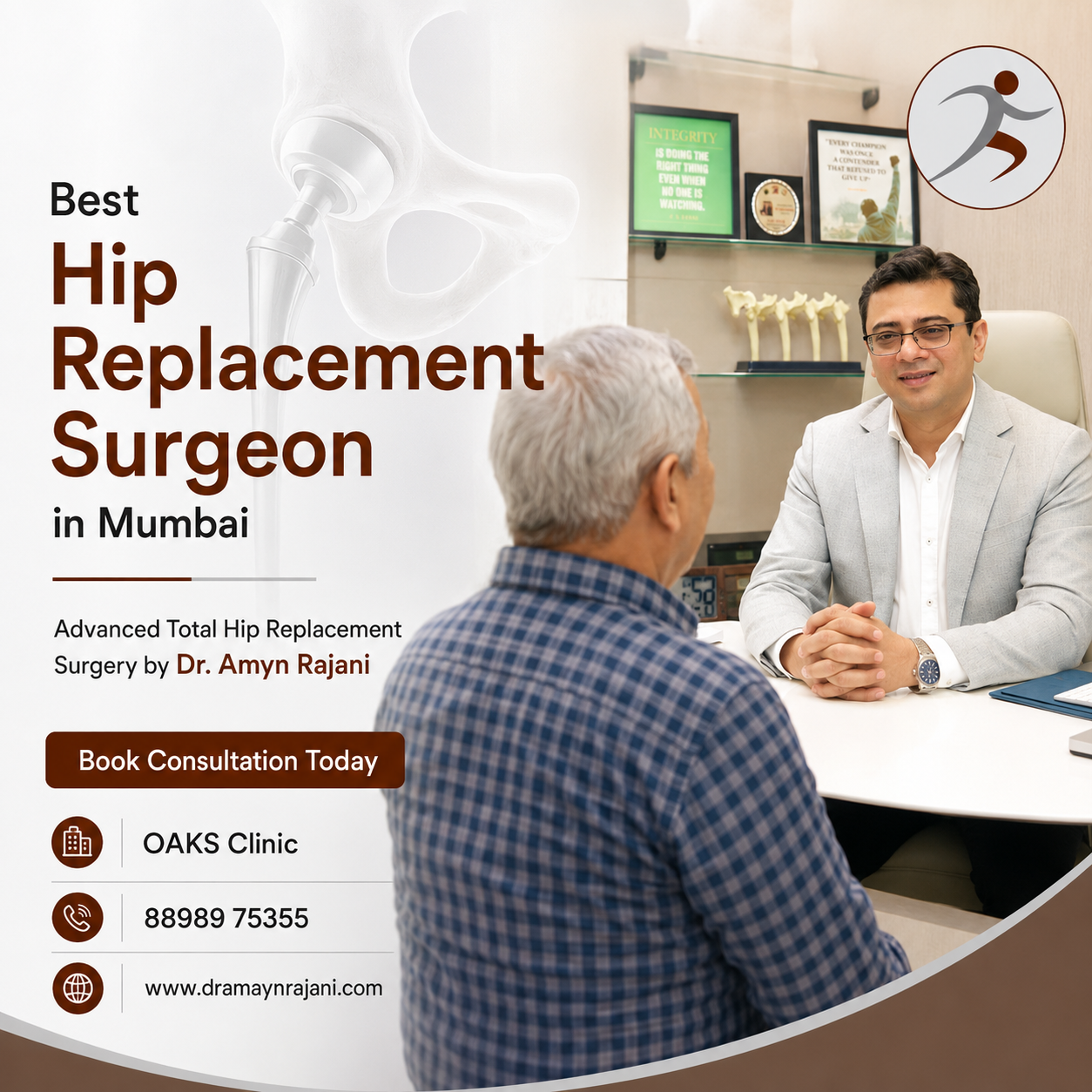 Best Hip Replacement Surgeon in Mumbai | Total Hip Replacement Surgery Mumbai - Dr. Amyn Rajani