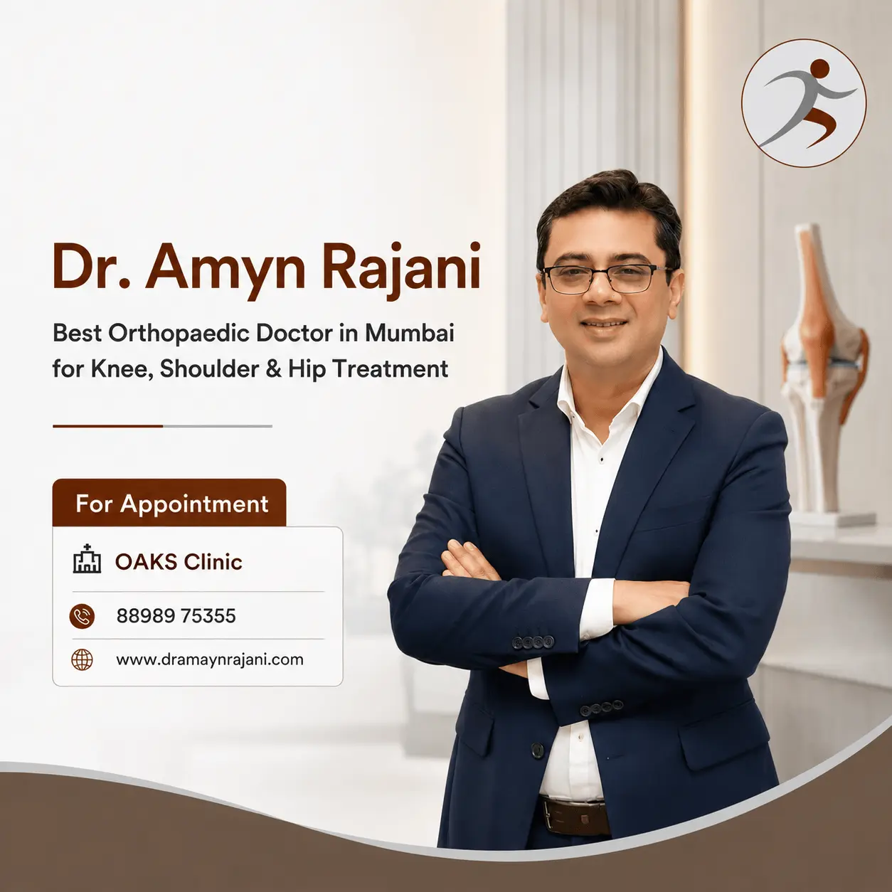 Best Orthopaedic Doctor in Mumbai for Knee, Shoulder & Hip Treatment - Dr. Amyn Rajani