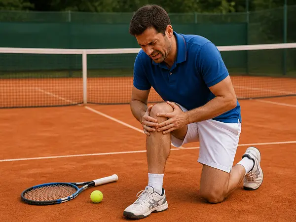 Tennis Knee Injury