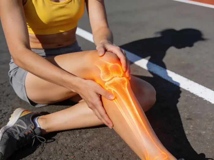 Track and Field Knee Injury