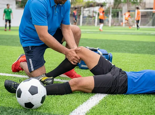 Football Knee Injury