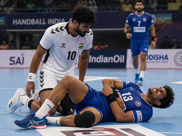 Handball Knee Injury