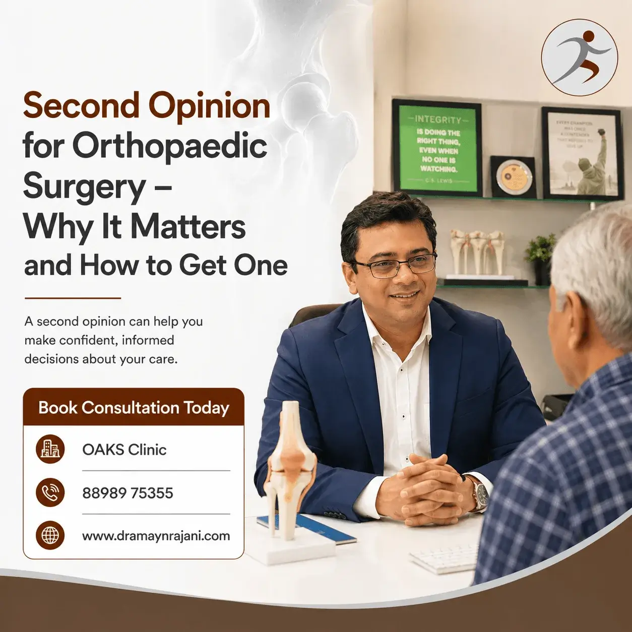 Second Opinion for Orthopaedic Surgery - Why It Matters & How to Get One - Dr. Amyn Rajani