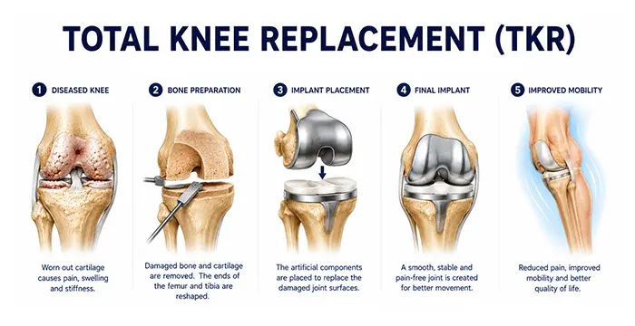 Total Knee Replacement (TKR) Total Knee Replacement (TKR)